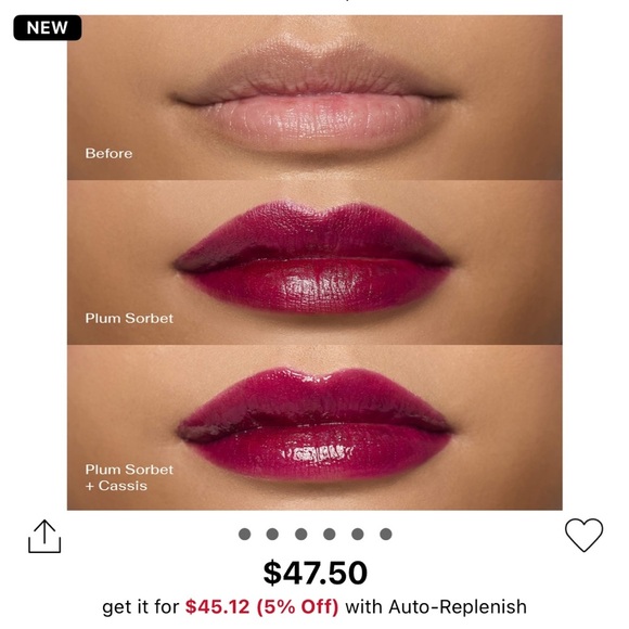 Watier Plum Sorbet Lip Stain - Picture 2 of 2